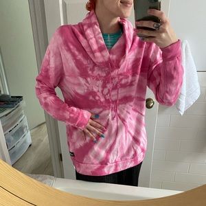 Simply southern pink dye hoodie